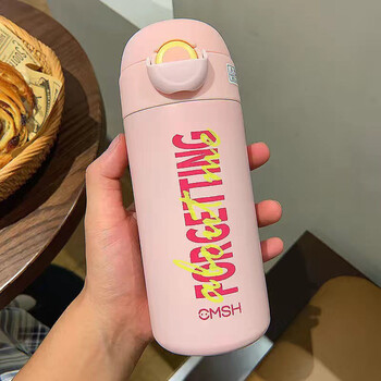 送男生保温杯弹盖学生韩版潮流高中生初中生男士办公室家用户外健身大