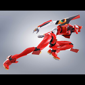 万代(bandai)新世纪福音战士robot魂 eva模型玩具礼物 18cm 2号机新