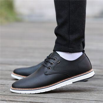 搭配西装裤的鞋子男皮鞋秋冬款30岁40岁英伦风格男鞋2022男韩版潮流加