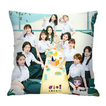 火箭少女101抱枕杨孟美岐diy照片来图定制周边生日礼物款式740x40cm