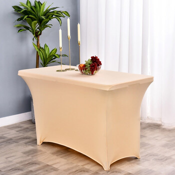 卓尔曼加厚弹力餐厅桌套长方形餐桌布会议室长条桌宴会桌罩酒店家用