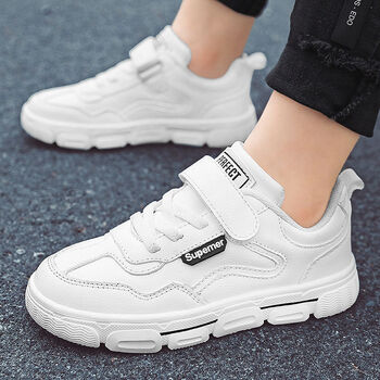 男童运动鞋儿童小白鞋春秋新款防滑板鞋2021小学生韩版男孩鞋子潮815a