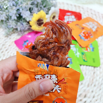 500g麻辣鱿鱼须即食鱿鱼头仔山东特产海鲜鱿鱼下酒菜零食小包装 250g