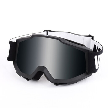摩托车风镜越野头盔防风滑雪眼镜骑行防尘护目镜机车拉力风镜骑士黑框