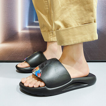 男士特超大号拖鞋加肥加大码宽大脚板骨脚掌丫男夏季外穿厚底踩屎感