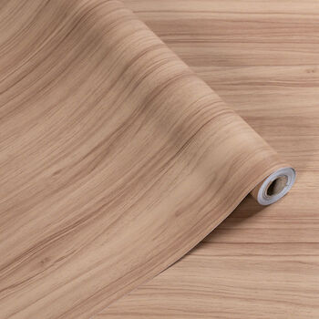 【精选】加厚自粘墙木纹家具翻新贴纸装饰防潮墙纸橱柜衣柜翻新贴防水