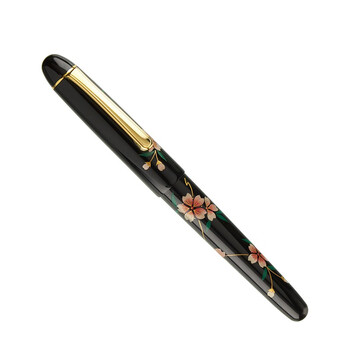 白金(platinum) pnb30000b日本白金经典3776加贺平莳绘14k金尖金笔