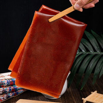 手撕果丹皮老式果丹皮甜酸山楂小时候老式整张大片传统山楂皮网红网红