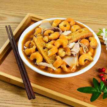 甘肃酒泉特产老店糊锅3-4人份麻花鸡汤面筋早餐酒泉特色美食【图片 价