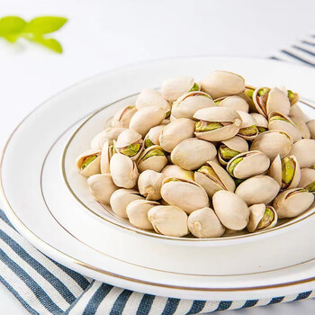 开心果100g箱规60袋盐焗味休闲零食原色袋装开心果