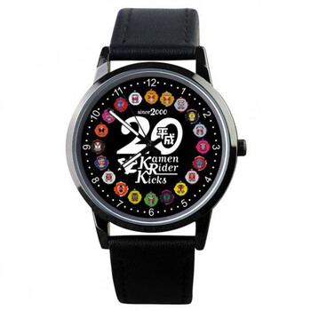 假面骑士手表联名 平成20周年纪念款防水手表ex-aid:build学生表 平成
