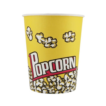 百乐享一次性爆米花纸桶多规格商用包装桶 32盎司500个