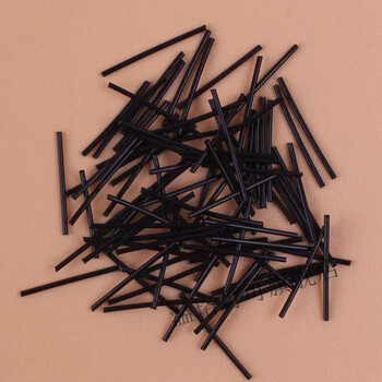 迷你透明耳棒男夏季隐形耳钉女耳骨钉养耳树脂杆防堵耳洞塑料耳塞