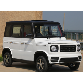 大g款电动汽车成人四轮车新能源油电两用轿车代步车新款家用电瓶 套餐