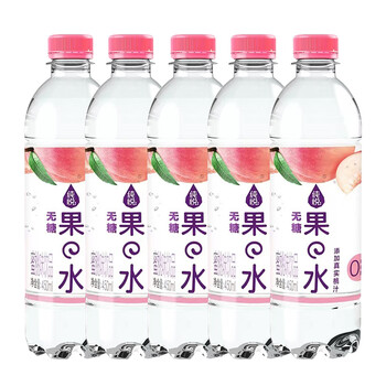 可口可乐纯悦果水 水蜜桃味450ml*5瓶 第9张
