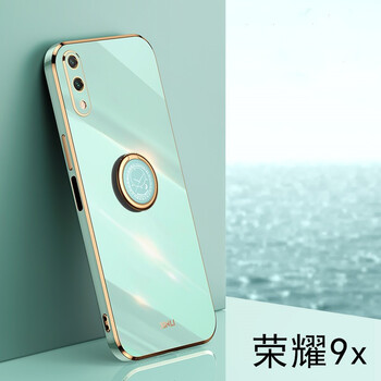 浪翔华为荣耀9x电渡直边四角防摔手机壳华为荣耀9xpro全包镜头防摔