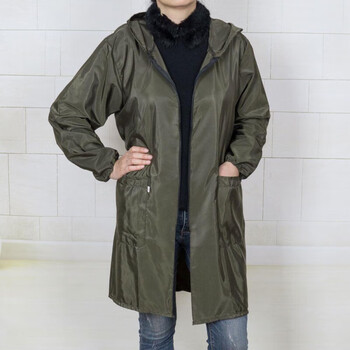 秋冬天男式可开票搬货卸货罩衣大褂工作服长款男搬运服耐磨防尘外套