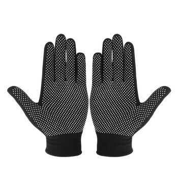 淄博烧烤手套耐高温防烫防油溅隔热撒料穿串做饭五指灵活耐磨 黑色买1