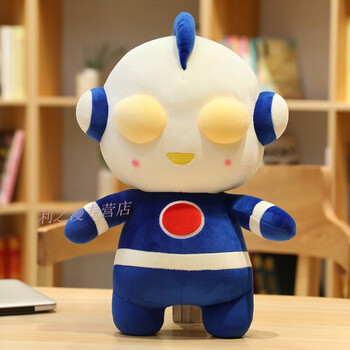 吉吉熊jijixiong奥特曼公仔毛绒玩具儿童玩偶靠垫枕头男孩生日礼物