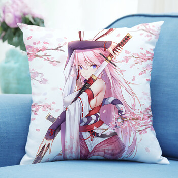 坐垫动漫抱枕二次元靠枕学生床头八重樱周边双面八重樱240厘米x40厘米