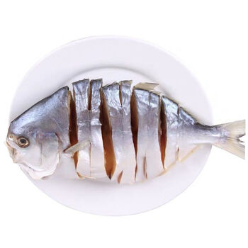 广东特产天然淡晒金鲳鱼鱼干海鲜干货批发海产品干货金仓鱼中号金鲳鱼