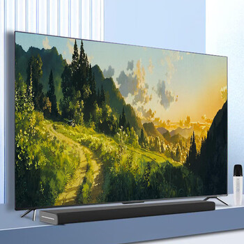 小米二代电视机全新120寸4k超高清液晶大屏网络智能会议室语音投屏挂