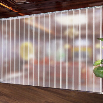 帛言 软门帘磨砂不透明空调隔断帘pvc塑料门帘夏季家用卧室挡风防蚊