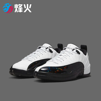 烽火 air jordan 12 low aj12 黑白25周年 低帮篮球鞋 do8726 100 do
