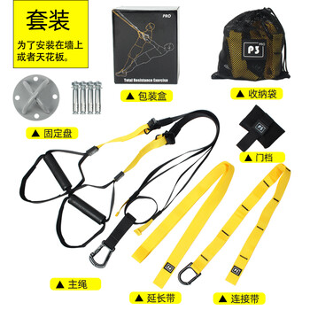 21新款trx悬挂式训练带rsfitness Trx悬挂式训练带拉力绳健身房悬吊带家用男女运动黄色p3 Pro 固定盘 安装在墙顶 图片价格品牌报价 京东