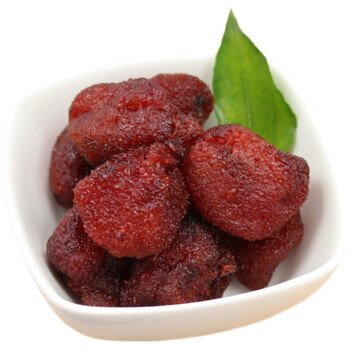 樱安娜手摘大杨梅杭州特产鲜摘鲜杨梅无沙九制杨梅酸甜280g罐装杨梅