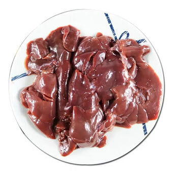 新鲜兔肝1000g新鲜兔子肉分割品内脏 兔子肝 二斤
