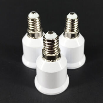 转换灯头e14转e27螺口转换器灯口转换灯座转换器e14小头转e27大头 外