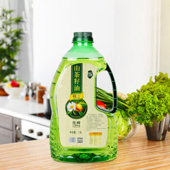 赣江 山茶油 食用油物理压榨茶籽油1.8L装