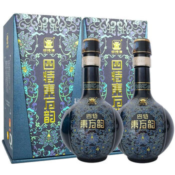 中粮江西四特酒四特东方韵雅韵45度52度500ml2瓶特香型1瓶1瓶52度
