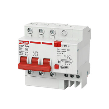 鹿色漏电保护开关15ma工地家220v总开关断路器电漏保 1p n 6a