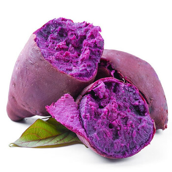 新鲜紫薯地瓜现挖现发健康轻食蔬菜b5斤大果推荐煮