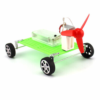 千水星 面板风力车 风能动能转换科学实验手工模型材料包 diy ...