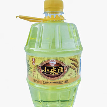 黄金小米酒小米酒纯粮52度56度42度5斤量清香型东北纯粮原浆自家酒厂