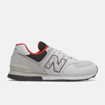 new balance 新百伦 574 经典款男士复古扑克牌元素数字logo耐磨防滑