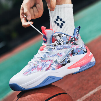 好看又便宜的篮球鞋男女秋季透气减震软底运动远动鞋学生耐磨大码球鞋