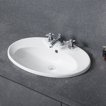 toto台上式洗脸盆lw910bcbcfb椭圆形半埋洗手盆台盆lw910cb