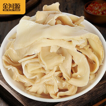 金润源玉笋片免泡发新鲜竹笋丝湿笋嫩笋干笋子碳烤竹笋玉笋片500g袋