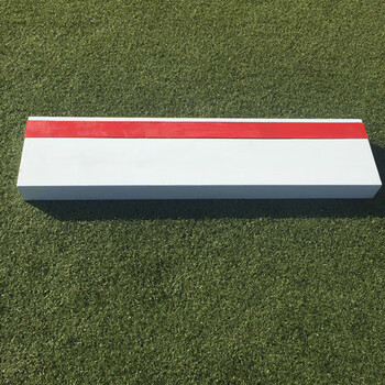 田径比赛三级跳远松木沙坑 起跳板橡皮泥助跳板沙坑起跳踏板 跳板