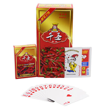 钓鱼扑克牌扑克牌纸牌姚记扑克原厂纸牌10副棋牌室专用千圣518红辣椒