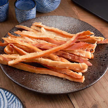 5折手撕鱿鱼条500g鱿鱼丝风琴鱿鱼即食海味零食干货青岛特产手撕鱿鱼