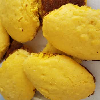 锅贴纯手工大饼子窝窝头 12个家庭装 东北纯玉米面大饼锅贴单个125g