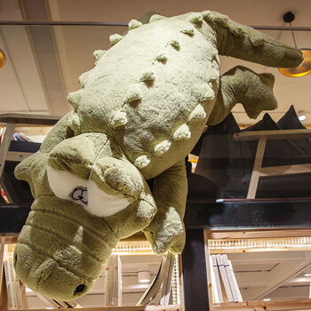智能玩具巨型鳄鱼公仔2米布娃娃大码玩偶毛绒玩具男生抱枕女生情人节