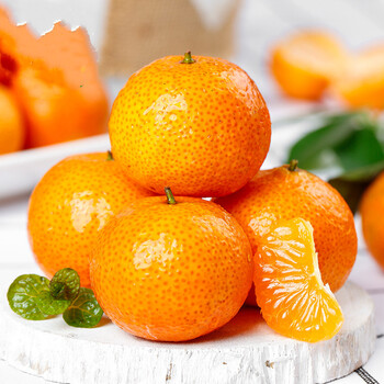 广西砂糖桔新鲜水果砂糖橘酸甜小沙糖橘整箱礼盒装5斤精选装人工挑选