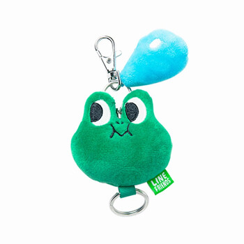 friends布朗熊钥匙链卡通创意汽车钥匙扣包挂件书包挂饰礼物 蛙里奥