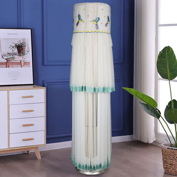 战宏 空调防尘罩空调罩格力立式圆柱形柜机开机不取通用 小蜜蜂开机不